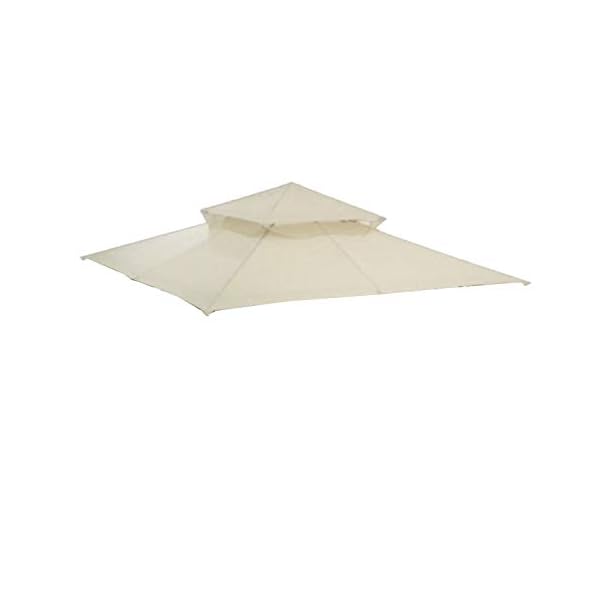 Garden Winds Replacement Canopy for Target Madaga Gazebo, Beige The