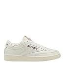 Reebok Club C 85 Vintage, Zapatillas Unisex Adulto, Chalk Alabaster Granate, 34.5 EU