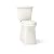 KOHLER Corbelle Tall Two-Piece Elongated Toilet With Skirted Trapway 1.28 Gpf