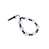 [ブルーコーン] ストラップ ヒマラヤ水晶 ラピスラズリ【運勢を良くするヒマラヤ水晶と幸運のラピスラズリ】 パワーストーン 天然石 幸運 魔除け 浄化 願望達成 占い グリーン ギフト かわいい おしゃれ メンズ レディース