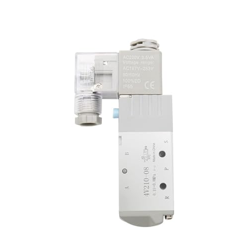 Control de aire neumático eficiente para automatización industrial 4V210-08 5