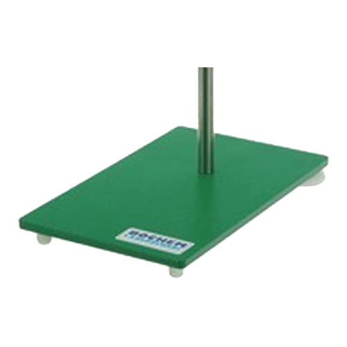Bochem MN-0725 - Piastra per treppiedi in acciaio INOX laccato, dimensioni filettatura M10, lunghezza 210 mm x larghezza 130 mm x spessore 6 mm
