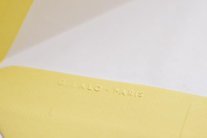 G.Lalo Gl46100 Verge de France Envelopes, A4 (DL/Western Chief 6), Tri-Fold Size, White, Pack of 25 - Image 3