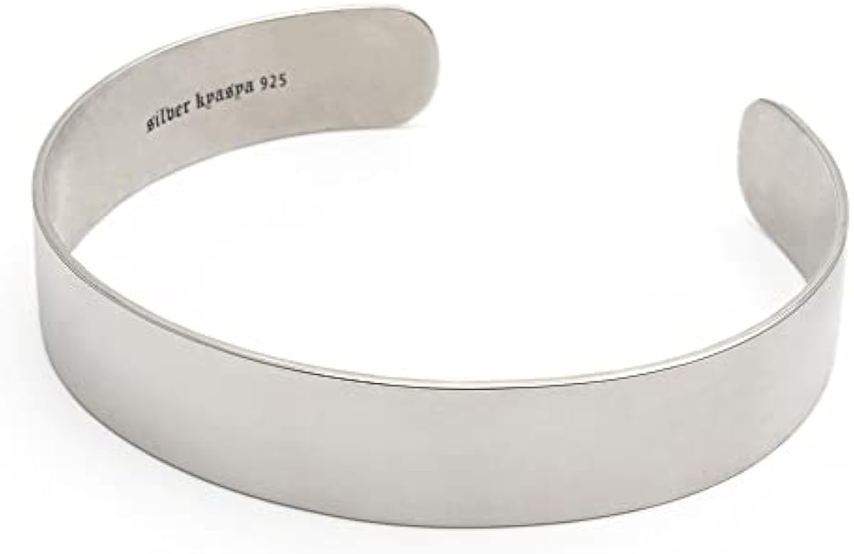 正規 取扱 店 Silver Kyasya バングル メンズ 太め シルバー925 ブレスレット 刻印 平打ち 腕輪 Silver シンプル 男性 金属アレルギー対応 値上げ幅 Refractivethinker Com