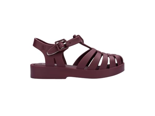 Image of mini melissa Possession Jelly Fisherman Sandal for Toddler and Kids | Iconic Fisherman Jelly Sandal for Toddlers & Girls, Adjustable Buckle, Waterproof, Bubblegum Scent, Play & Dress Shoes