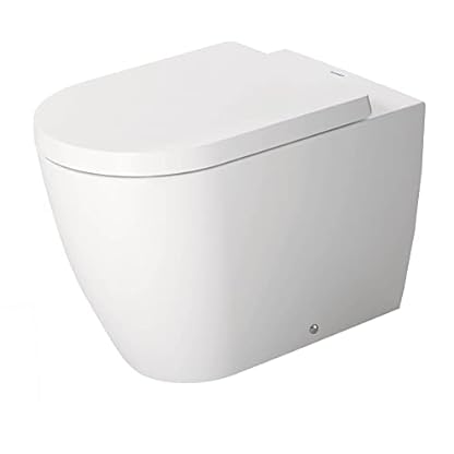 Duravit ME by Starck Stand WC Innenfarbe Weiß Hochglanz, Aussenfarbe Weiß Seidenmatt 600mm – Bild 3