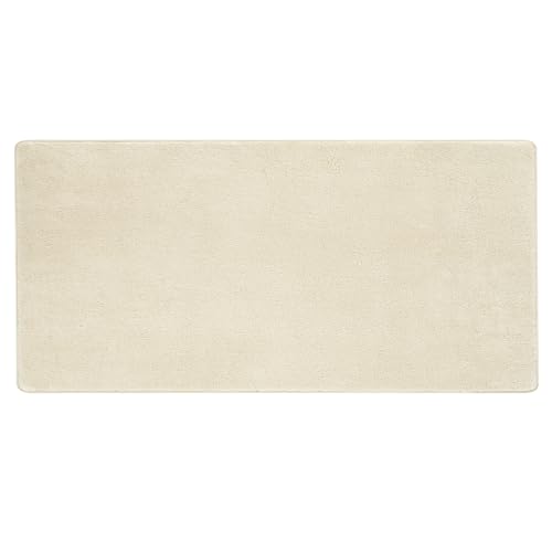 PURE ERA 2x6 Feet Soft Area Rug Ultra Plush Hallway Runner Rug Beige