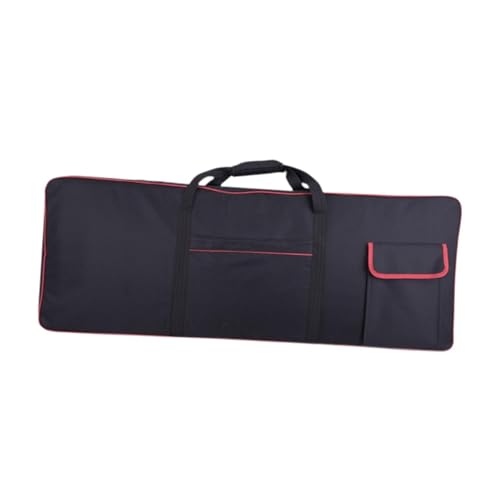 DeeRace 61 キー キーボードケース オックスフォード布製キャリーケース 防水 ポータブル 電子ピアノ キーボードケース キーボード ギグバッグ 旅行用