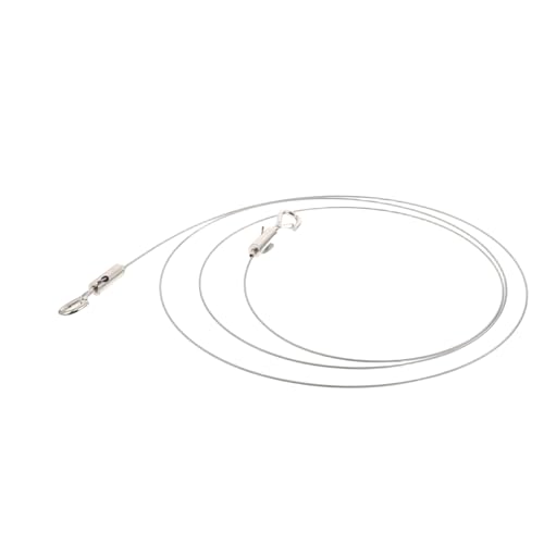 OSALADI 1Set Stainless Steel Hanging Wire Rope for Pictures Lights and Plants Heavy Duty Easy to Install Versatile for Home and Garden Decor Strong Cable with Hooks Included