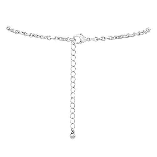 Rosemarie & Jubalee Women's Stunning Western Semi Precious Natural Howlite Stone Y-Drop Necklace, 18"+3" Extender3