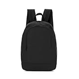 Mochila Unisex de 18 Litros Com Compartimento P/Notebook 15.6 Polegadas, Poliéster 300D, 2 Bolsos com Zíper, Alça Ajustável, Uso Escolar e Casual