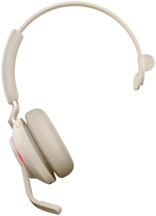 Jabra Evolve2 65 Wireless PC Headset Noise Cancelling Microsoft Teams Certified Stereo Headphones With Long-Lasting Battery USB-A Bluetooth Adapter Black