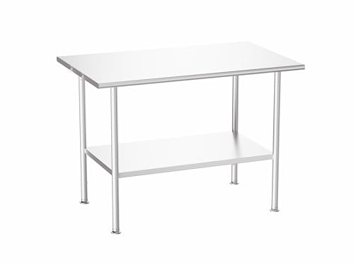 Atelicf 30X48 All-Stainless Steel Table