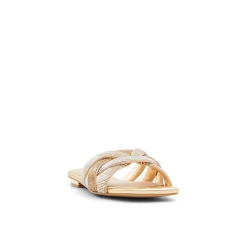 Image of Aldo corally Women's Bronze Textile Sandals