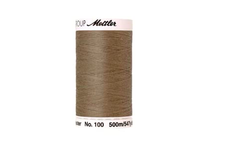 Fil à coudre polyester cassant ? Choisissez Amann A1679-0530 Marron 500 m anti-nœuds