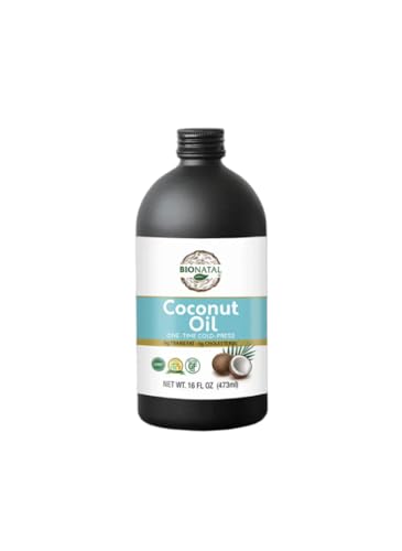 Bionatal Malaysian Coconut Oil – 100% Pure & Cold-Pressed – Unrefined Extra Virgin – Hair, Skin, and Cooking Oil – 16 oz image 2