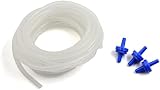 XYWHPGV 5M Valvole di ritegno per tubi aerei Set di accessori per pompe d'aria per acquari Clear Blue(6d1c6 55baa 30bef b896e 15249 f55eb