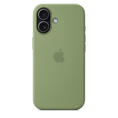 Miniatura 5 de Apple Funda de Silicona con MagSafe para el iPhone 17 - Musgo Claro ​​​​​​​