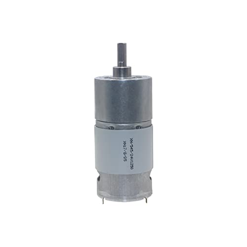 Motorreductor de corriente continua 24V JGB37-545 con caja de cambios metálica 6