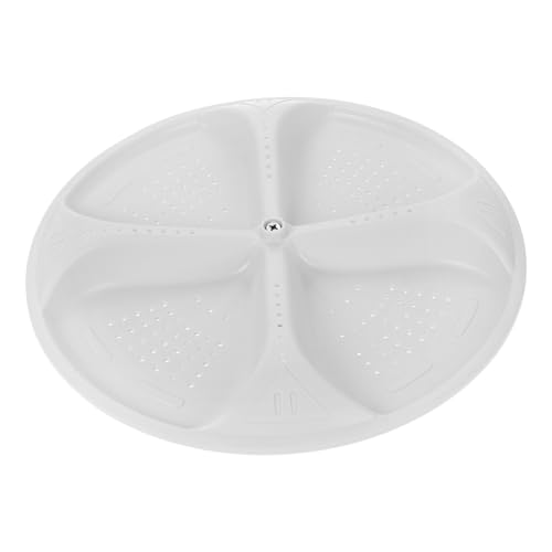 Mipcase mini lavadora portatil bandeja de drenaje de la lavadora Accesorios para lavadoras lavadora de mesa deslizadores de lavadora ruedas para lavadora pie de lavadora el plastico
