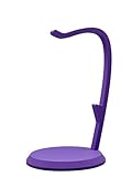 Figuren-Ständer – 3D-gedruckter Display-Stand aus PLA Kunststoff | Platzsparender Halter für Sammelfiguren verschiedener Serien – in verschiedenen Farben (lila)