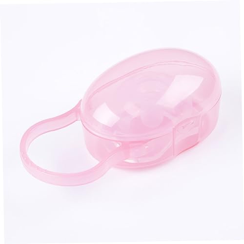 KOMBIUDA 4 Pcs Porta-chupeta Estojo Porta Chupeta Suporte Caso Caixa De Armazenamento De Chupeta Cai