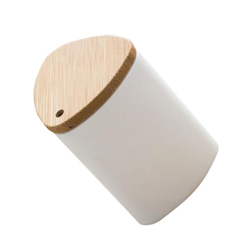 COLLBATH Toothpick Holder Organizer with Lid Containers with Lids Household Toothpick Holder Toothpicks Container with Lid Cotton Swab Dispenser Swab Holder Container Pp Plus