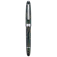 Asvine J16 Fountain Pen In Brushed Titanium, Jowo Flexible Piston Filling, Fine Nib, Ink Window Design With Wrench And Pen Box - View #8