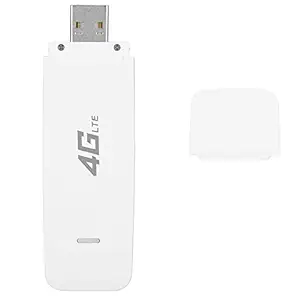 Ceavo USB WiFi Hotspot, 150Mbps Quad Band USB2.0 Built-in WPA Encryption USB WiFi Modem Global Version LTE Multi National Band 10 Devices Simultaneously Online 15m WiFi Coverage Network Adapter(UF10)