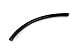 HPS HTHH-075-BLK Silicone High Temperature Reinforced Heater Hose, 200 PSI Maximum Pressure,1' Length, 3/4" ID, Black