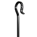 UniFlame, B-1008, 29.5 in. Black Finish Fireplace Brush with Crook Handle