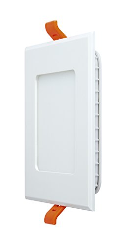 Image of Crompton Recessed Eco 6-Watt Square LED Panel Light (Cool Daylight)