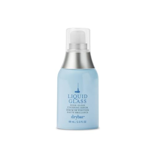 Drybar Liquid Glass High-Gloss Finishing Serum | Use Post-Blowout to Reduces Frizz Tames Flyaways and Provides Weightless Hydration to Hair while Adding Shine Vegan & Cruelty-Free