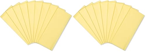 Image of Papyrus 8 Sheet Yellow Tissue Paper for Gifts, Decorations, Crafts, DIY and More (Pack of 2)