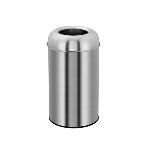 Caneca de basura de acero inoxidable 70L con cubeta interior