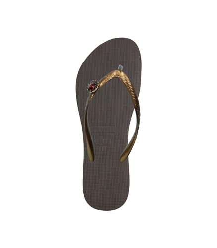 Uzurii, Original Switch - Koffie, Zehentrenner für Damen, Bequeme und elegante handgefertigte Sandalen, Für den Innen- und Außenbereich, Größe 41/42