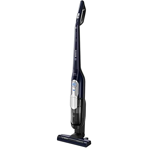 Bosch Athlet Serie 6, Aspirador Escoba inalámbrico, BCH85N, Alta Potencia de succión, máxima flexibilidad, Filtro higiénico, Azul