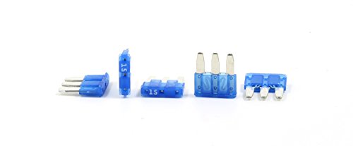Fusibles automotrices Premium Micro3 ATL de 15 A – Paquete de 5 unidades miniatura 1