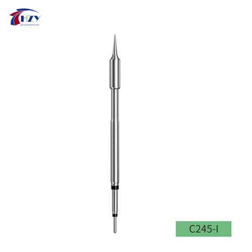 Image of C210 /C245 /C115 Universal Pencil Soldering Iron Tips for T210 /T245 /T115 Replacement for Mini Portable Micro Solder Pen Various Models Rework Stations Tool Soldering Accessories (HZY C245-4PCS)