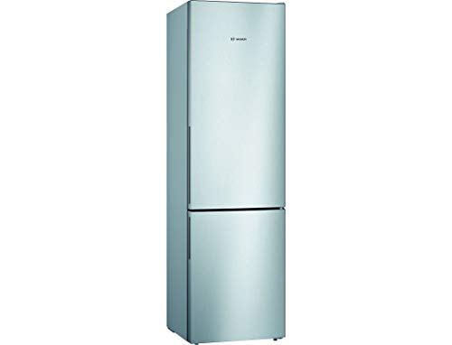 Bosch Elettrodomestici KGV39VLEAS Serie 4 Kombi-Gefrierschrank Freistehender Kühlschrank 201 x 60 cm Edelstahl Look