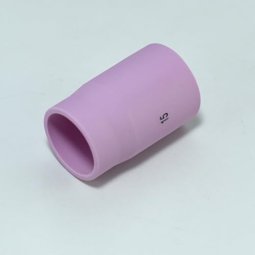 Image of RIVERWELD TIG Gas Lens Alumina Nozzle 53N89 15# 15 /16 inch Orifice 10pcs