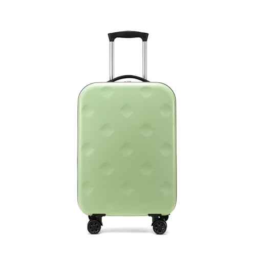 20in Collapsible Suitcase,Ultra-Lightweight 2.22KG, 45L Capacity,Women And Men Travel Suit Weekend Carry-On Rolling Suitcases With Silent Spinner Wheels Folding Luggage(Green)