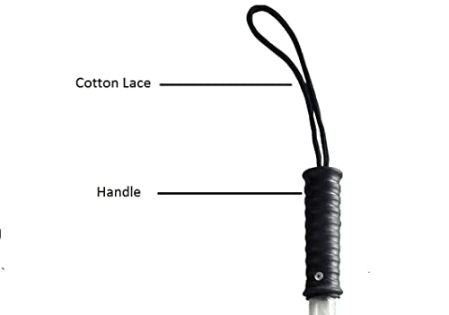 Image of Rana Polycarbonate Safety Stick in 39inces (Pack of 1) High Impact Resistance, Durable, Light Weight, Scratch Proof, Anti Slip Bottom /Premium Fibre Stick /Fibre Rule /Walking Cane /Walking Stick