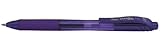 Pentel BL107-VX - Bolígrafo Energel retráctil con punta de bola. Escritura en color violeta