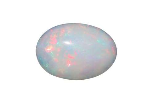 Opale éthiopienne véritable pierre précieuse naturelle ovale 4.98 carats