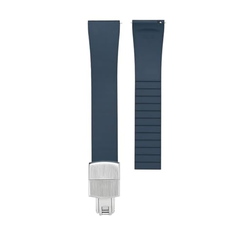 18mm 19mm 20mm 21mm 22mm ���v�x���g �t�b�f�S��(Royal blue,21MM_GOLDEN BUCKLE)