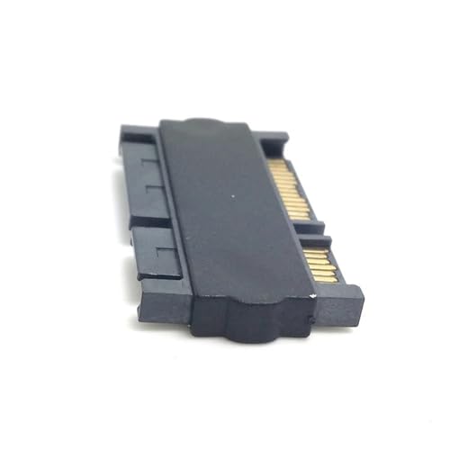 Adaptador conversor extensor SATA 3.5" y 2.5" 22Pin 7+15 macho a macho miniatura 2
