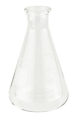 CHEMGLA - 2000ml Erlenmeyer Flask-Neck fits # 10 Rubber Stop per, EA1