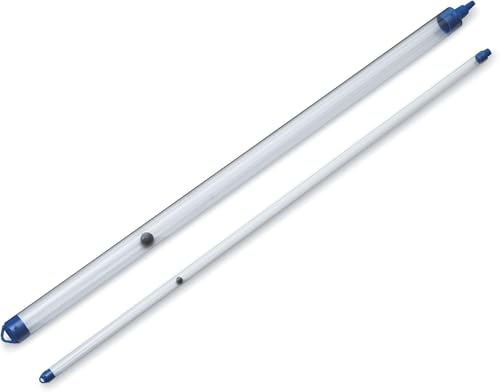 Clear PVC Bailers, 1.5 inch x 1inch, case of 24 bailers