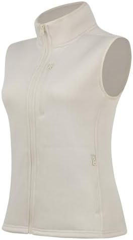 ANIVIVO Golf Vests for Women Thermal Sleeveless Vests Outerwear with Pockets& Women Fleece Vest Lightweight